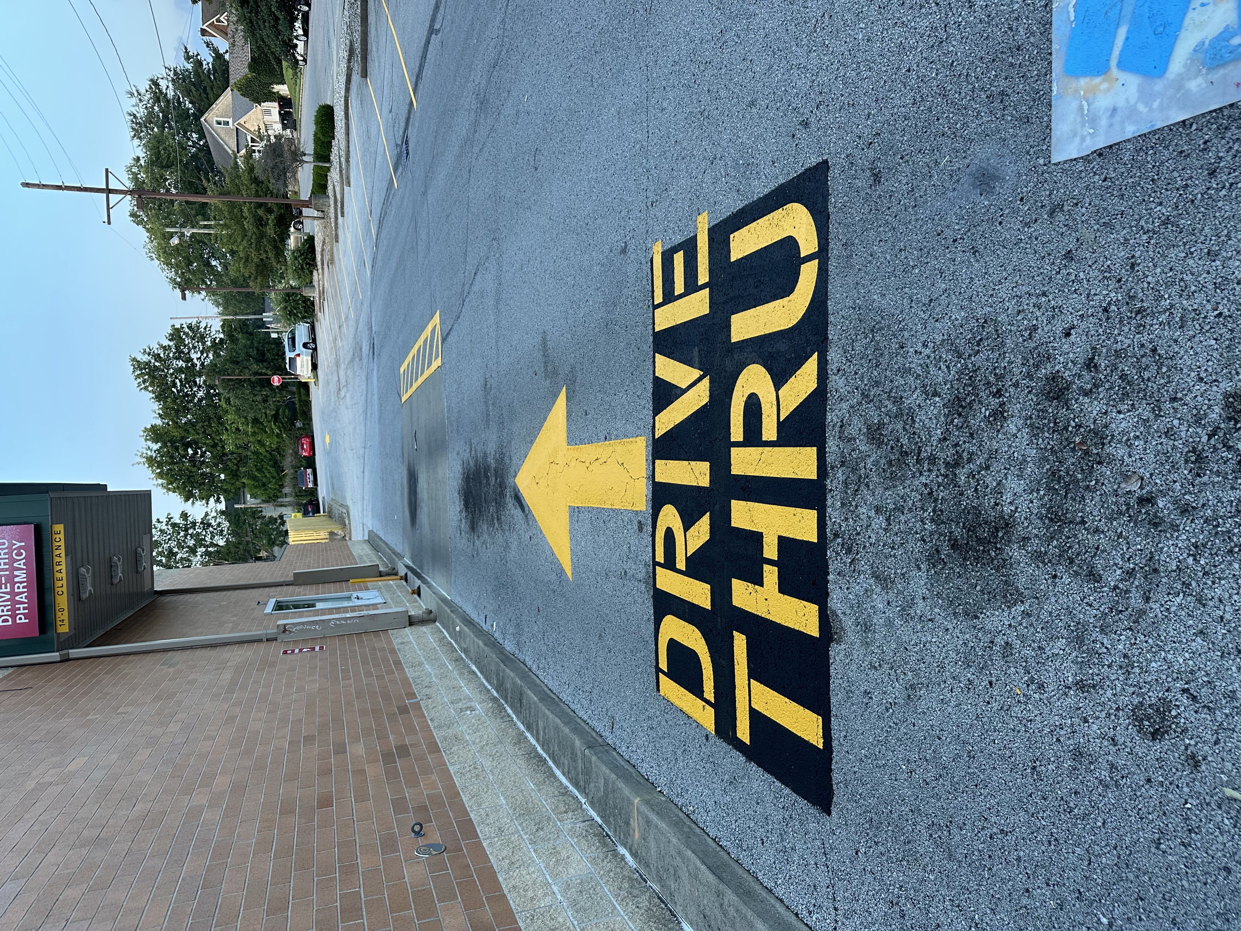 Drive Thru Striping