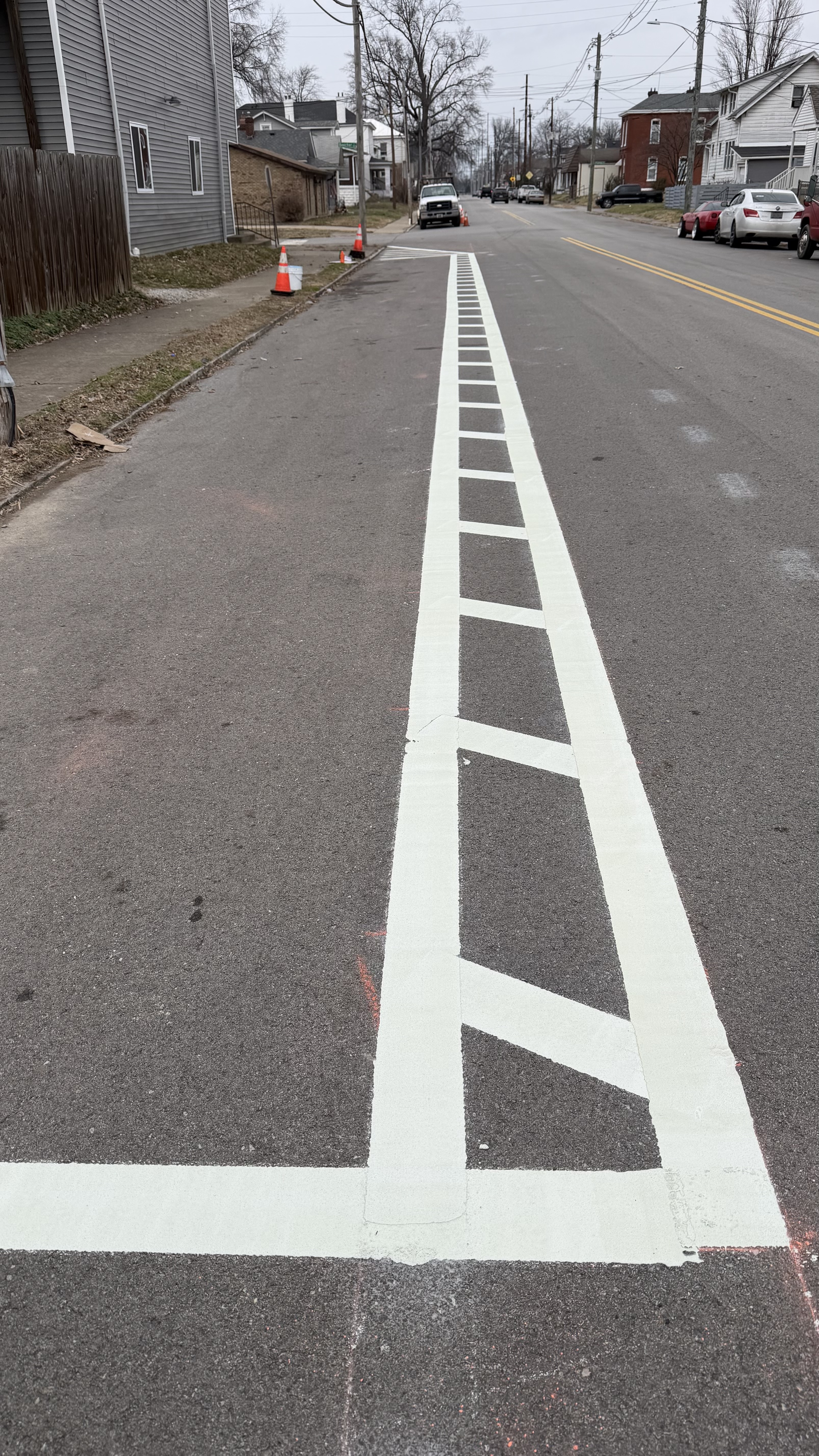 Thermoplastic Crosswalk